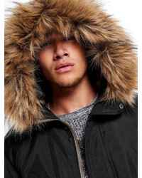 schwarzer Parka von ONLY & SONS