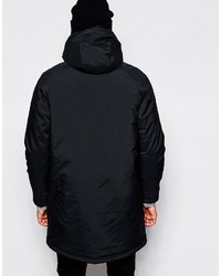 schwarzer Parka von adidas