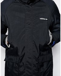 schwarzer Parka von adidas