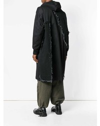 schwarzer Parka von Yohji Yamamoto