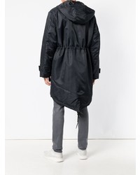 schwarzer Parka von Les Hommes Urban