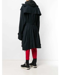 schwarzer Parka von Maison Mihara Yasuhiro