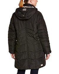 schwarzer Parka