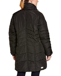 schwarzer Parka