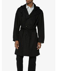 schwarzer Parka von Ann Demeulemeester