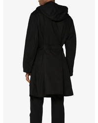 schwarzer Parka von Ann Demeulemeester