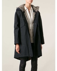 schwarzer Parka von Liska