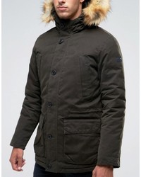 schwarzer Parka von Wrangler