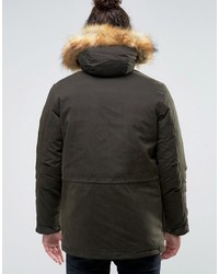 schwarzer Parka von Wrangler