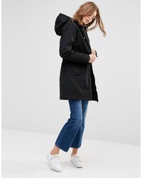 schwarzer Parka von Minimum