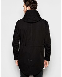 schwarzer Parka von Edwin