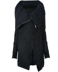 schwarzer Parka