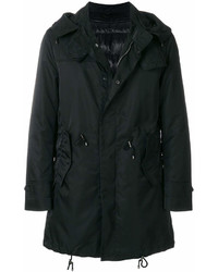 schwarzer Parka