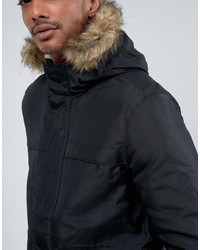 schwarzer Parka von ONLY & SONS