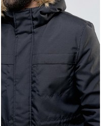 schwarzer Parka von ONLY & SONS