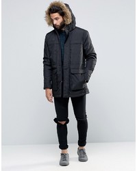 schwarzer Parka von ONLY & SONS