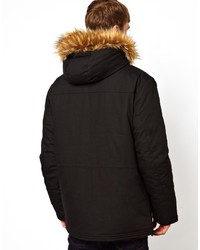 schwarzer Parka von Selected