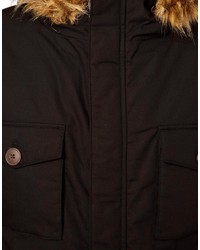 schwarzer Parka von Selected