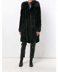 schwarzer Parka von Furs66