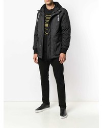 schwarzer Parka von CHRISTOPHER RAEBURN