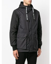 schwarzer Parka von CHRISTOPHER RAEBURN