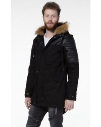 schwarzer Parka von Redbridge