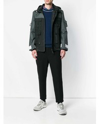 schwarzer Parka von Junya Watanabe MAN