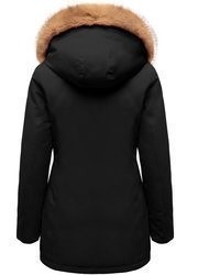 schwarzer Parka von REPUBLIX