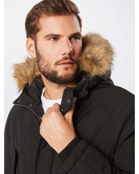 schwarzer Parka von REVIEW