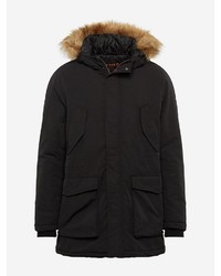 schwarzer Parka von REVIEW