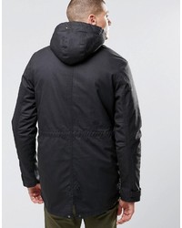 schwarzer Parka von Element