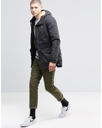 schwarzer Parka von Element