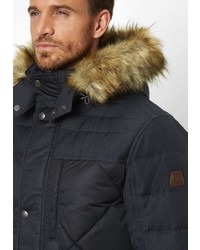 schwarzer Parka von S4 JACKETS