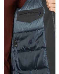 schwarzer Parka von S4 JACKETS