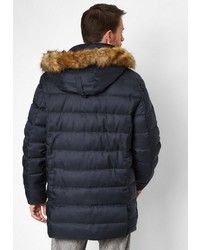 schwarzer Parka von S4 JACKETS