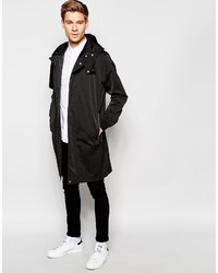 schwarzer Parka von Selected