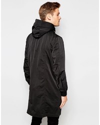 schwarzer Parka von Selected