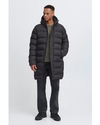 schwarzer Parka von Solid