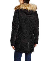 schwarzer Parka von Tom Tailor Denim