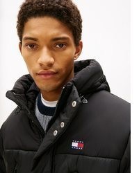 schwarzer Parka von Tommy Jeans