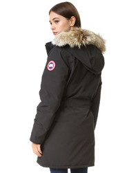 schwarzer Parka von Canada Goose