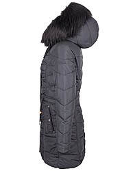 schwarzer Parka von Usha