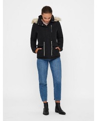 schwarzer Parka von Vero Moda