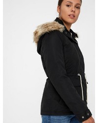 schwarzer Parka von Vero Moda