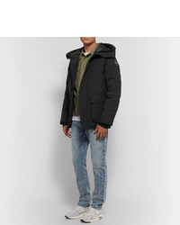 schwarzer Parka von Canada Goose