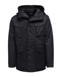 schwarzer Parka von YOURTURN