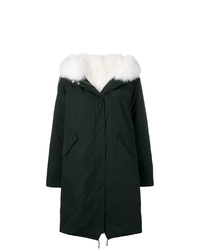 schwarzer Parka von Yves Salomon Army