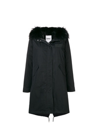 schwarzer Parka von Yves Salomon Army