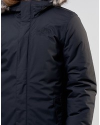 schwarzer Parka von The North Face