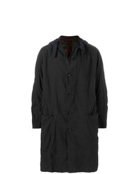 schwarzer Parka von Ziggy Chen